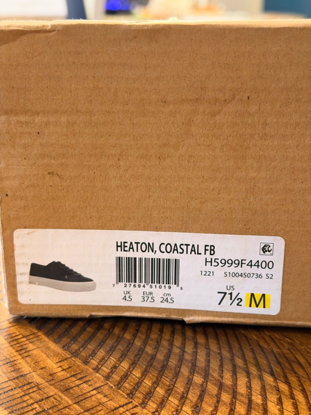 VINCE Womens Blue Coastal Padded Heaton Round Toe Platform Sneakers — NEW IN BOX - Picture 11 of 12